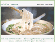 Tablet Screenshot of photaubayrestaurant.com